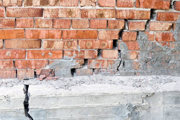 Construction supervisor inspecting a villa construction site in Mauritius